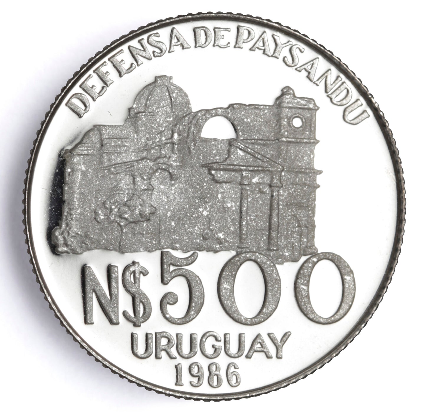 Uruguay - 1986 - N$ 500 - General Leandro Gomez