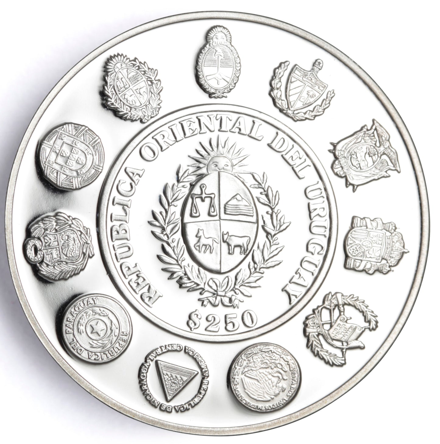Uruguay - 1997 - 250 Pesos - Encuentro de Dos Mundos - Gauchos