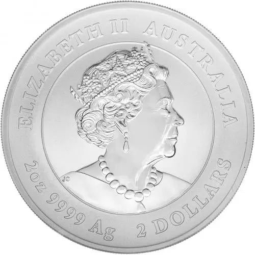 Australia - 2022 - 2 Dólares - 2 Onzas de Plata - "año del tigre"