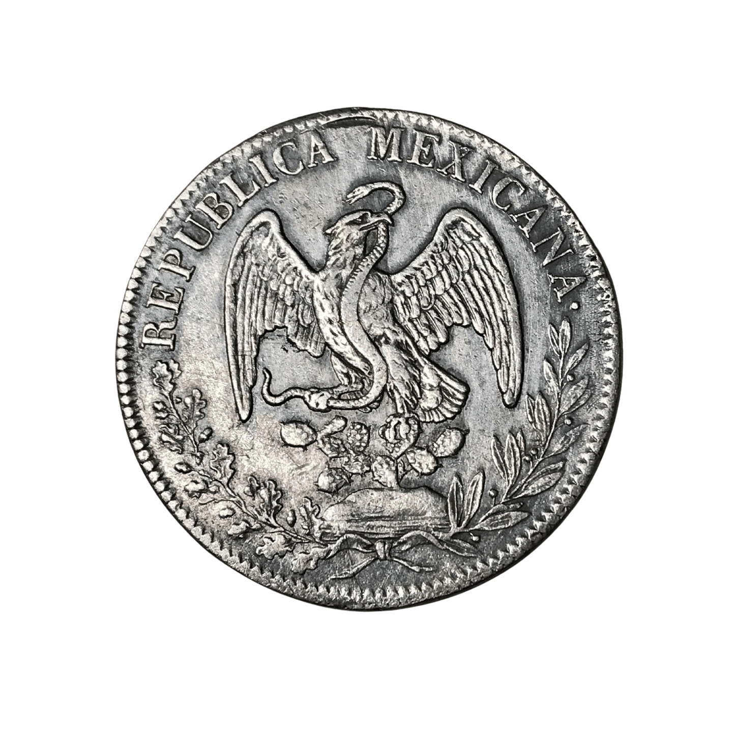 MM_ México DO - 8 Reales 1833 sobre 1832