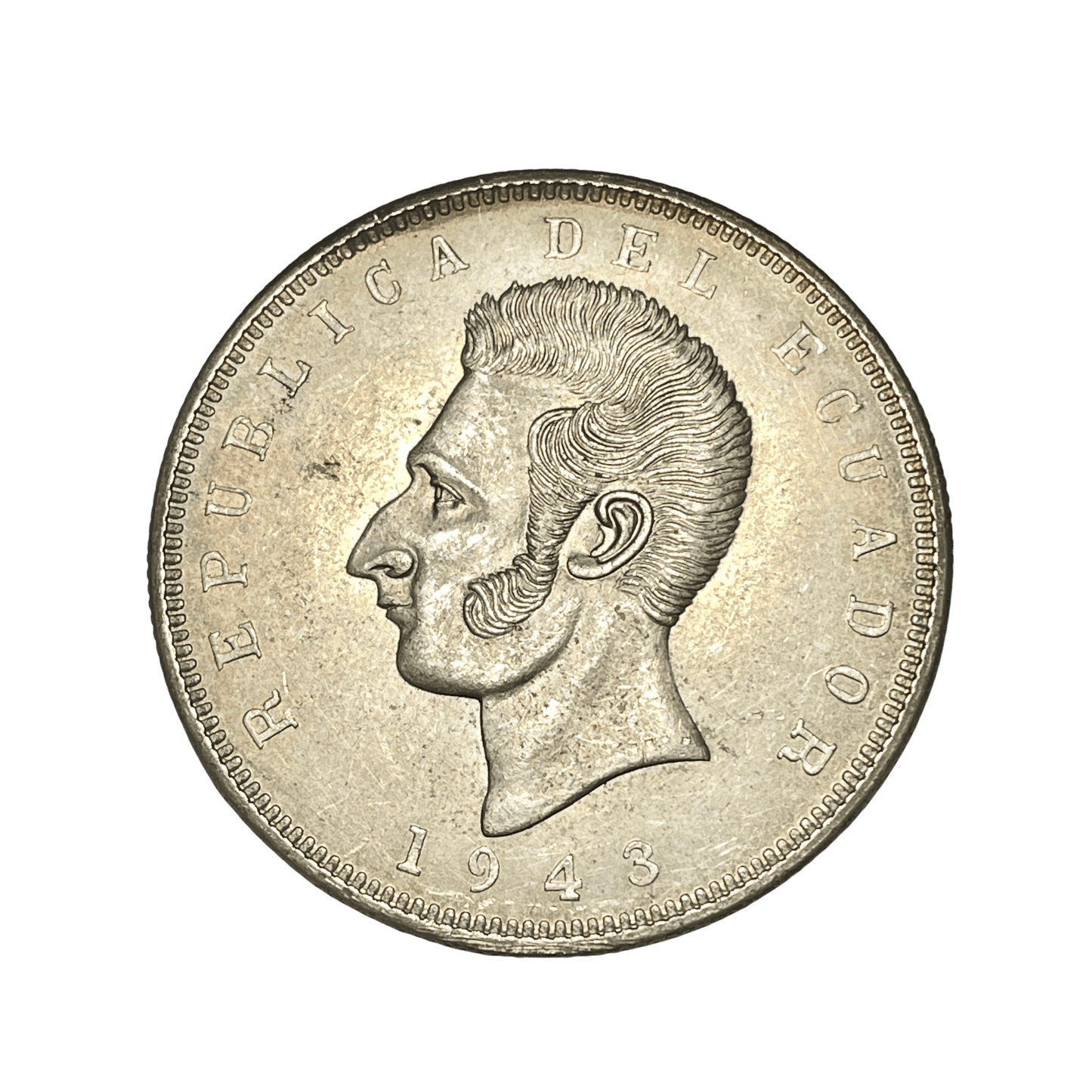 Ecuador - 1943 - 5 Sucres - Sin Circular