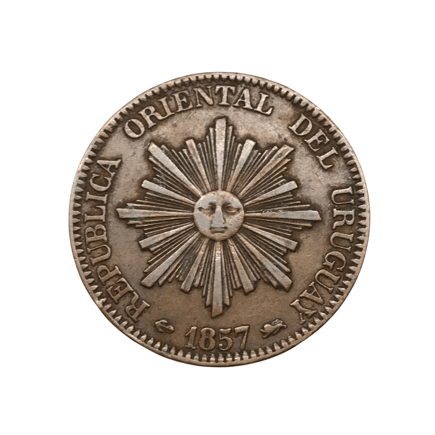 Uruguay - 1857 - 20 Centésimos