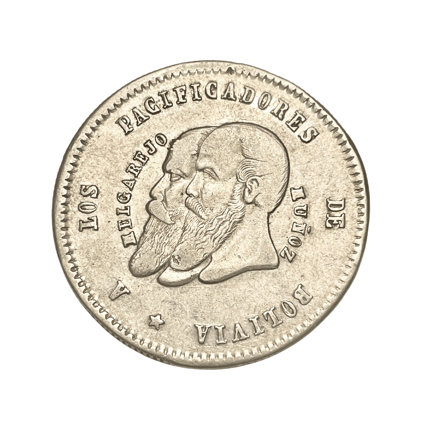 Bolivia - 1865 - ½ Melgarejo