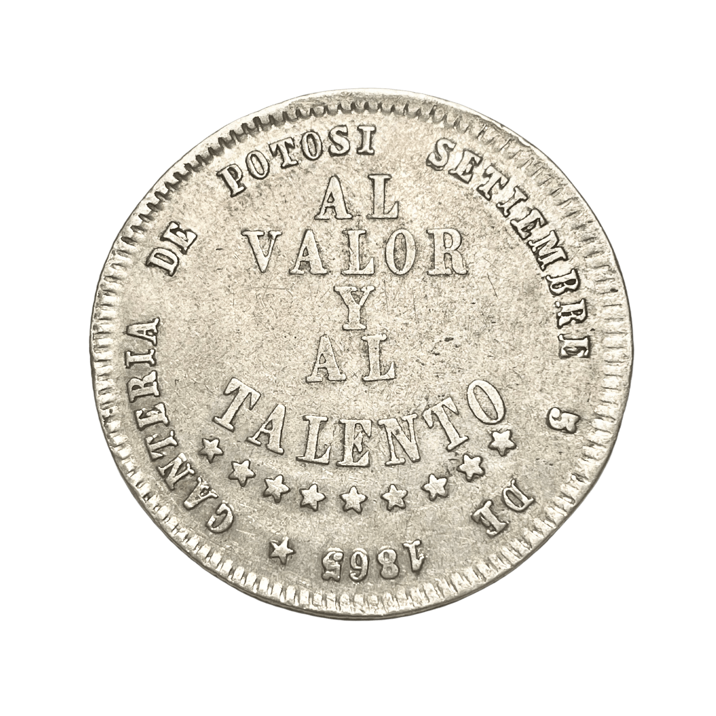 Bolivia - 1865 - ½ Melgarejo