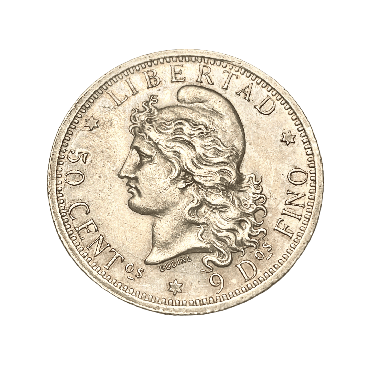 MM_ Argentina - 50 Centavos 1883