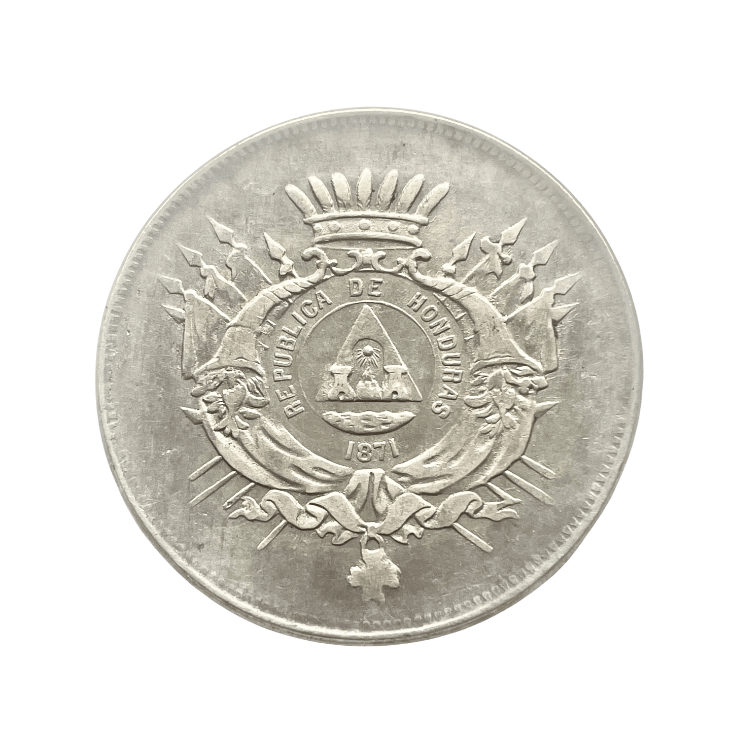 MM_ Honduras - 50 Centavos 1821