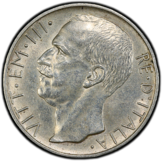 Italia - 1928 - 10 Liras - Certificada