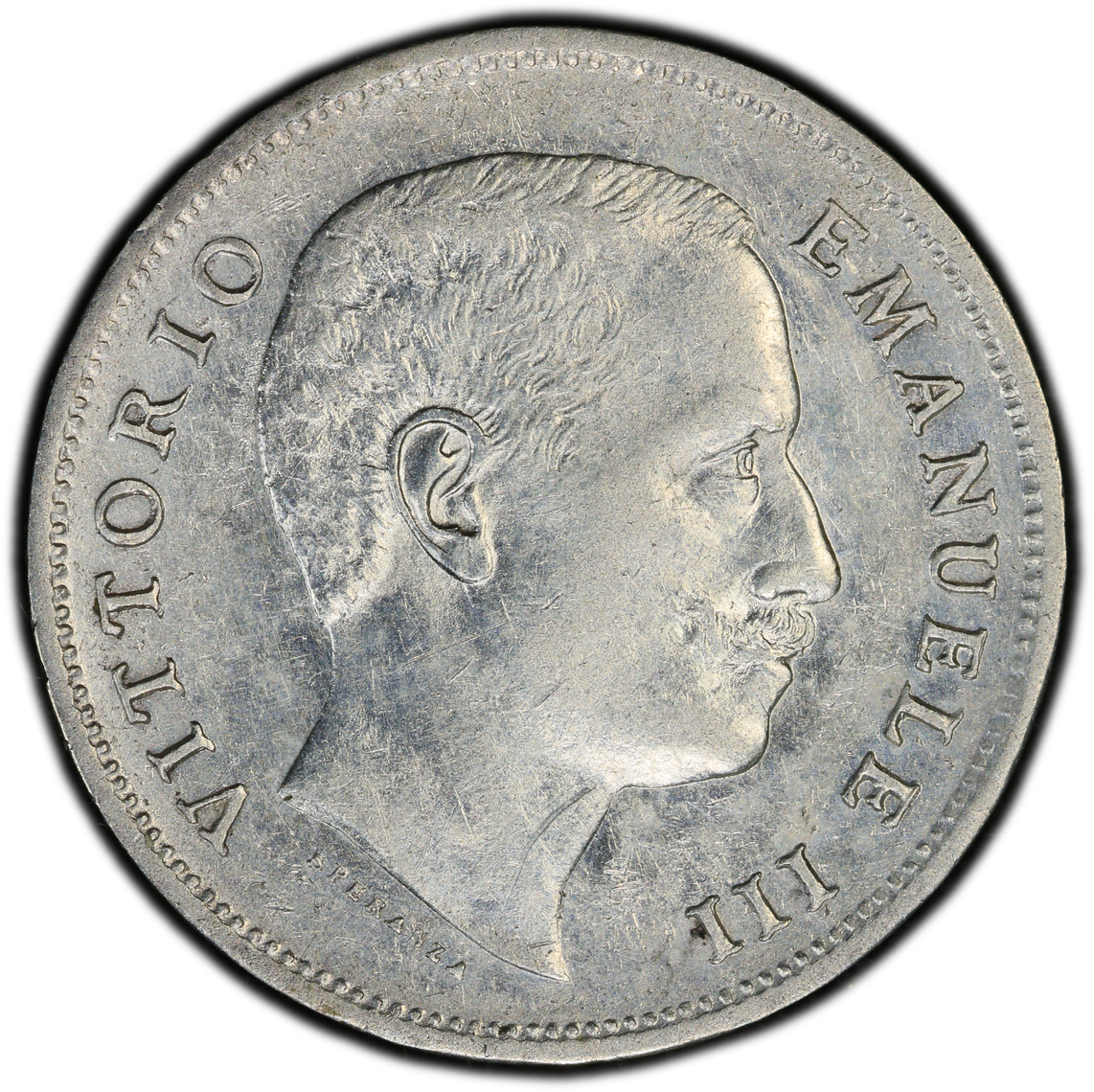 Italia - 1907 - Lira - Certificada