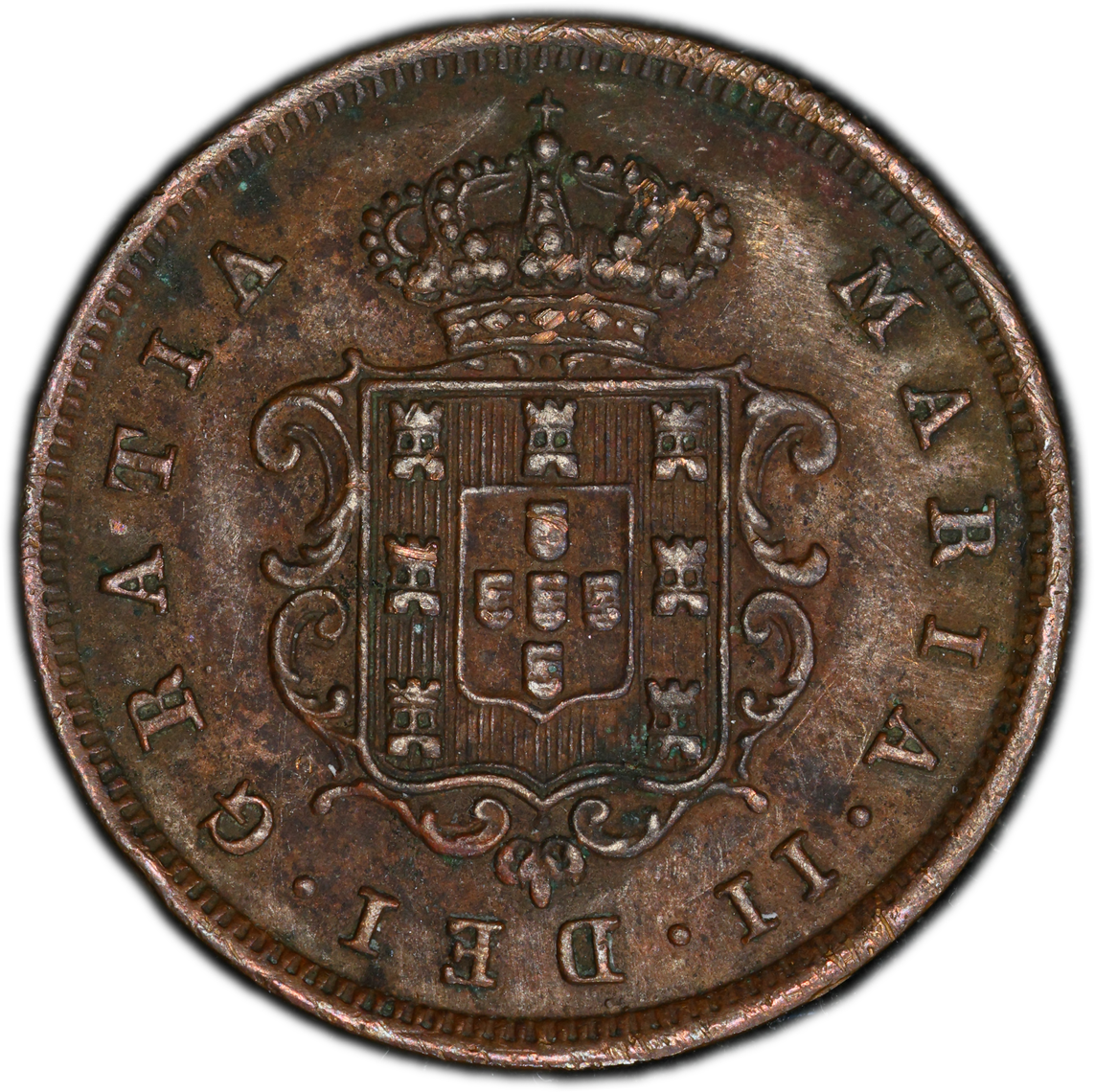 Mozambique - 1853 - 2 Reis - Certificada