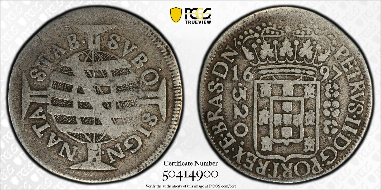 Brasil - 1697 - 320 Reis - Certificada