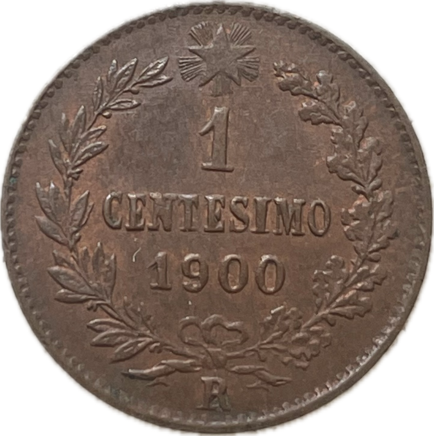 Italia - 1900 - 1 Centésimo - Sin Circular