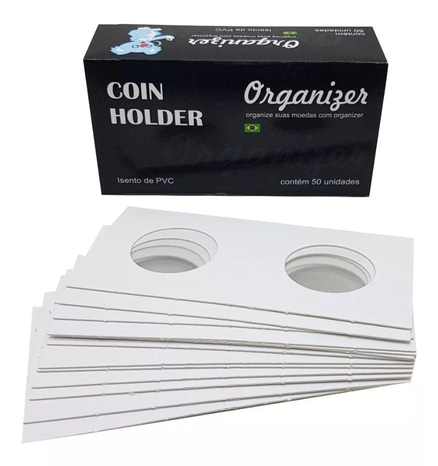 Portamonedas de Cartón - 20,5 mm - Caja 50 Unidades