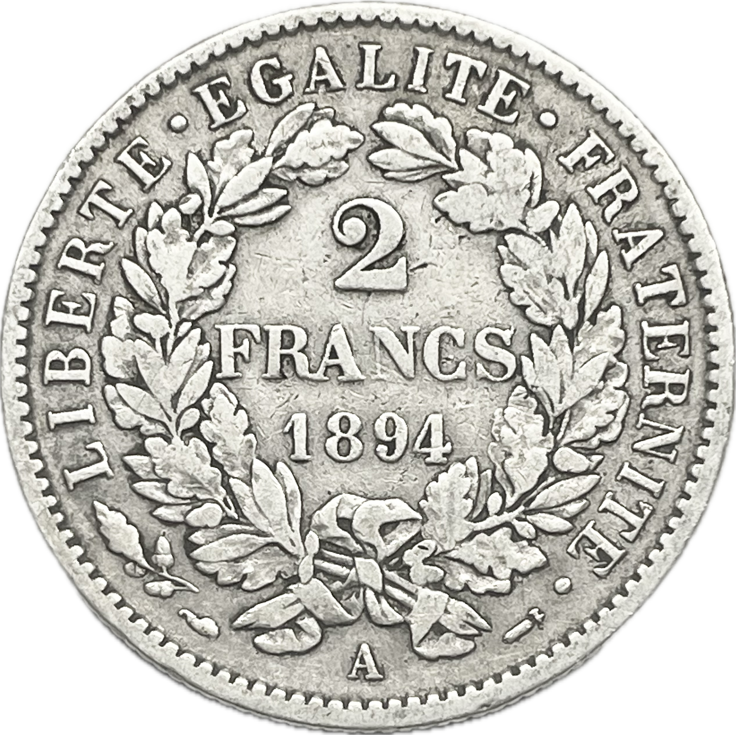 Francia - 1894 - 2 Francos