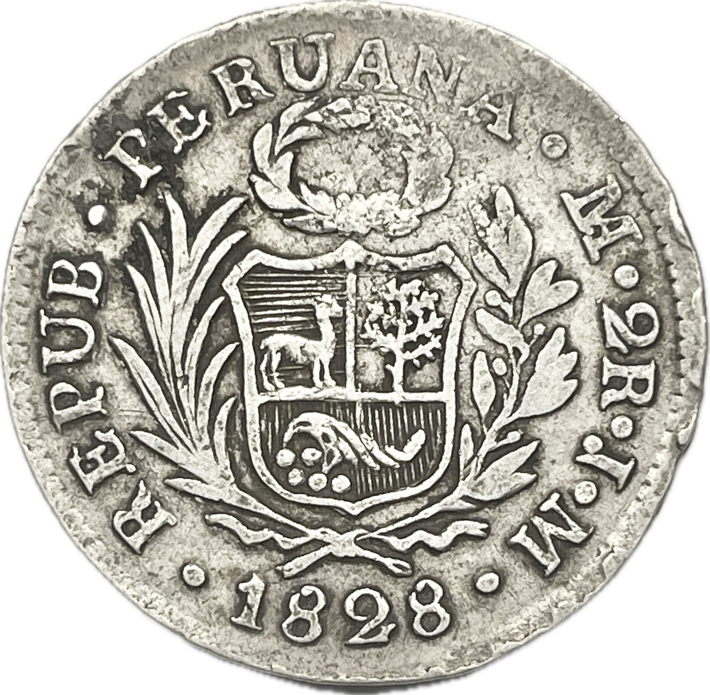 Perú - 1828 - 2 Reales