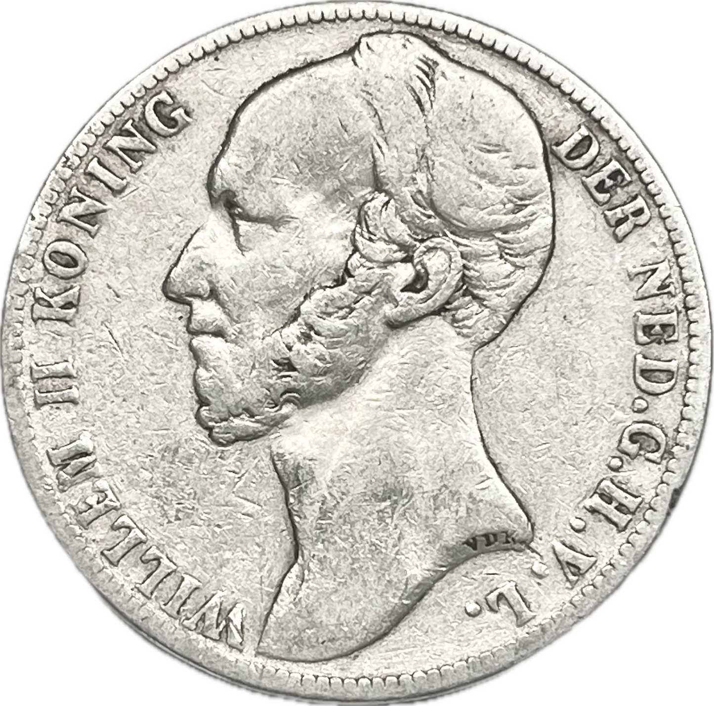Países Bajos - 1847 - 1 Gulden