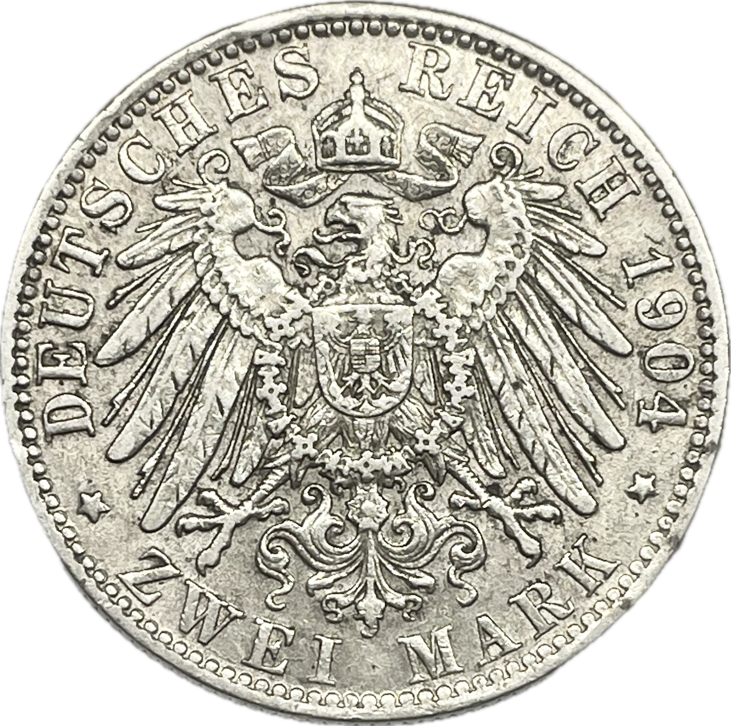 Alemania - 1904 - Bavaria - 2 Marcos - D