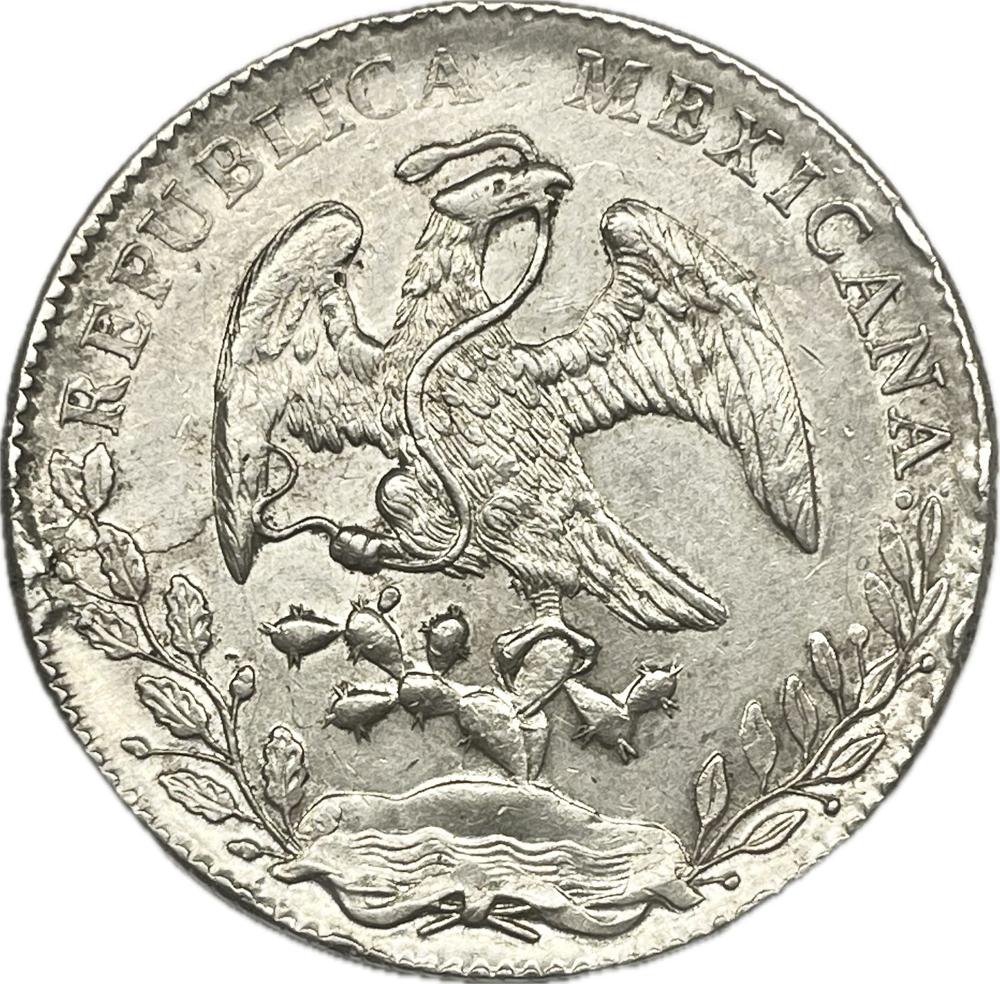 México - 1897 - 8 Reales - Sin Circular