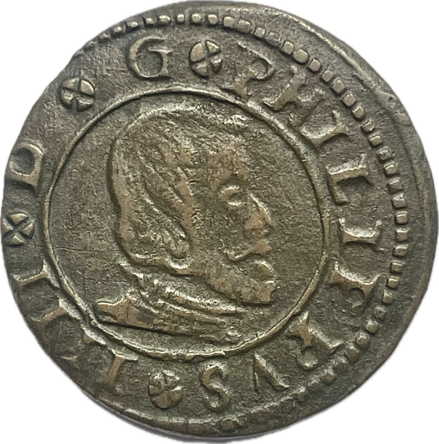 España - 1664 - Madrid - 16 Maravedís
