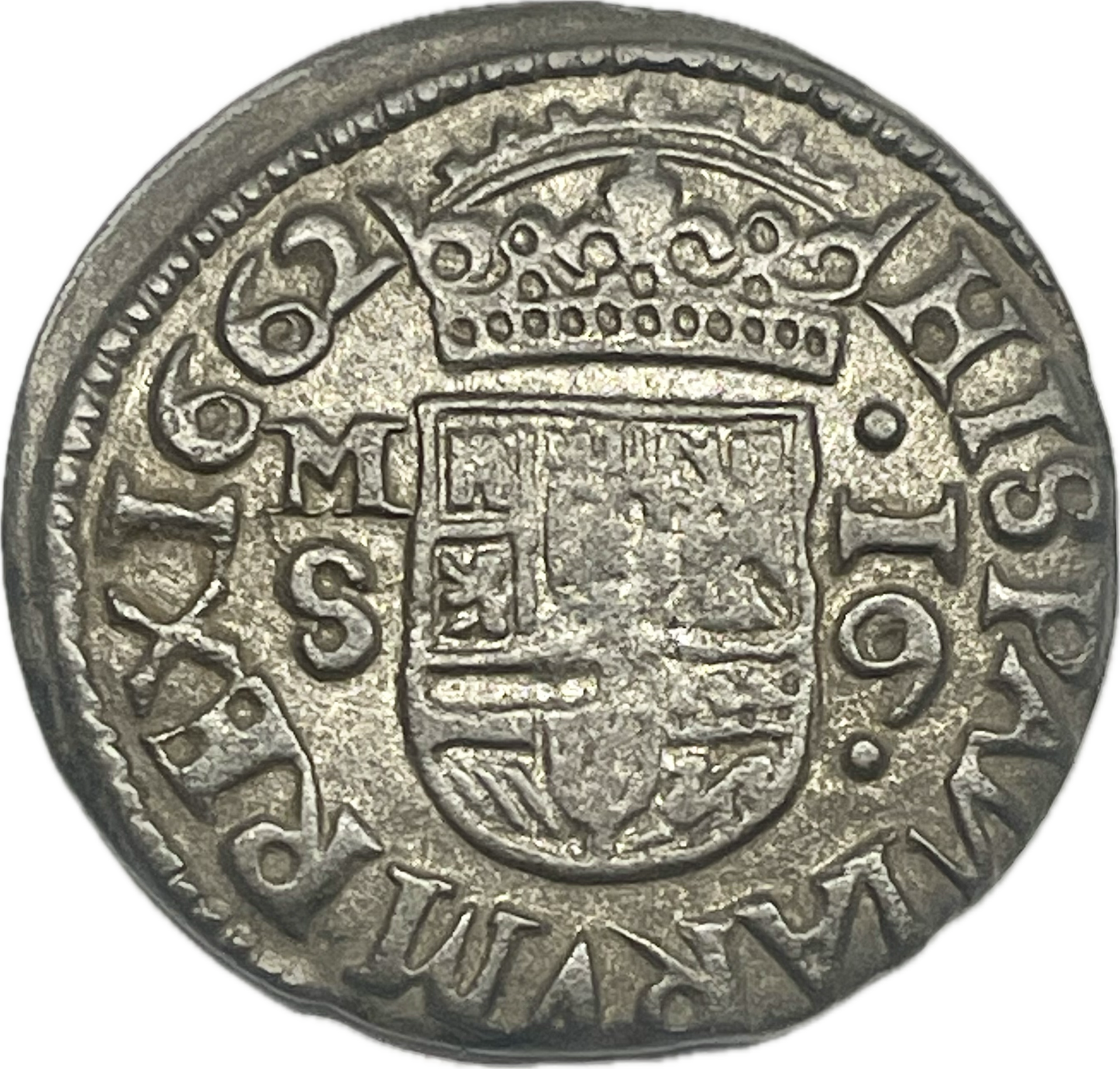 España - 1662 - Madrid - 16 Maravedis