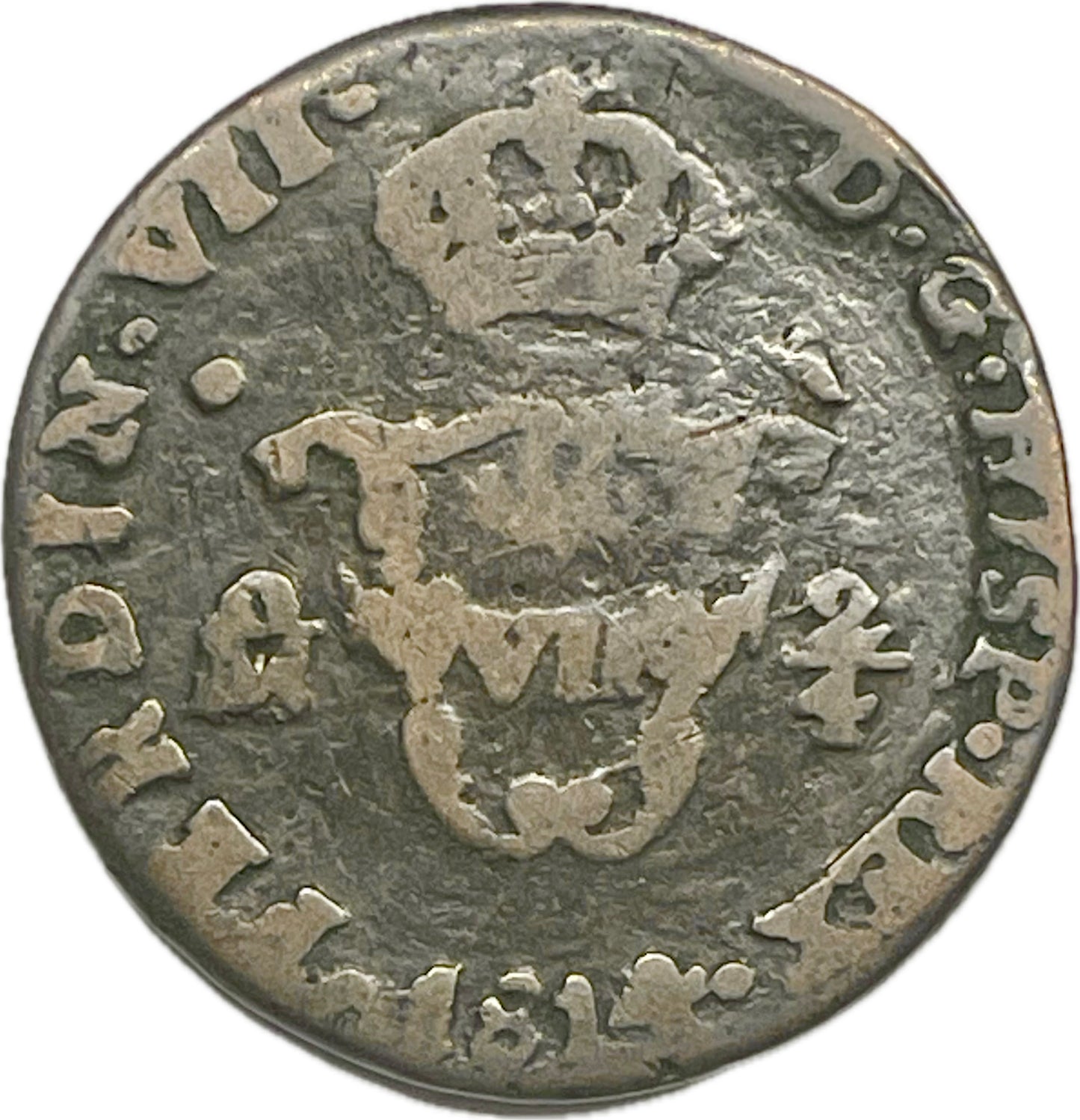 España Colonial - 1814 - México - 2/4 Senal