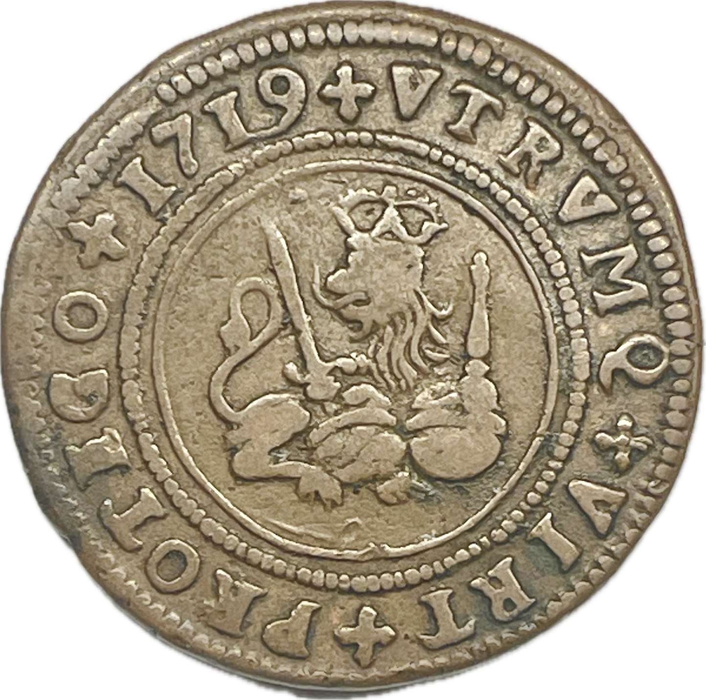 España - 1719 - Valencia - 4 Maravedís