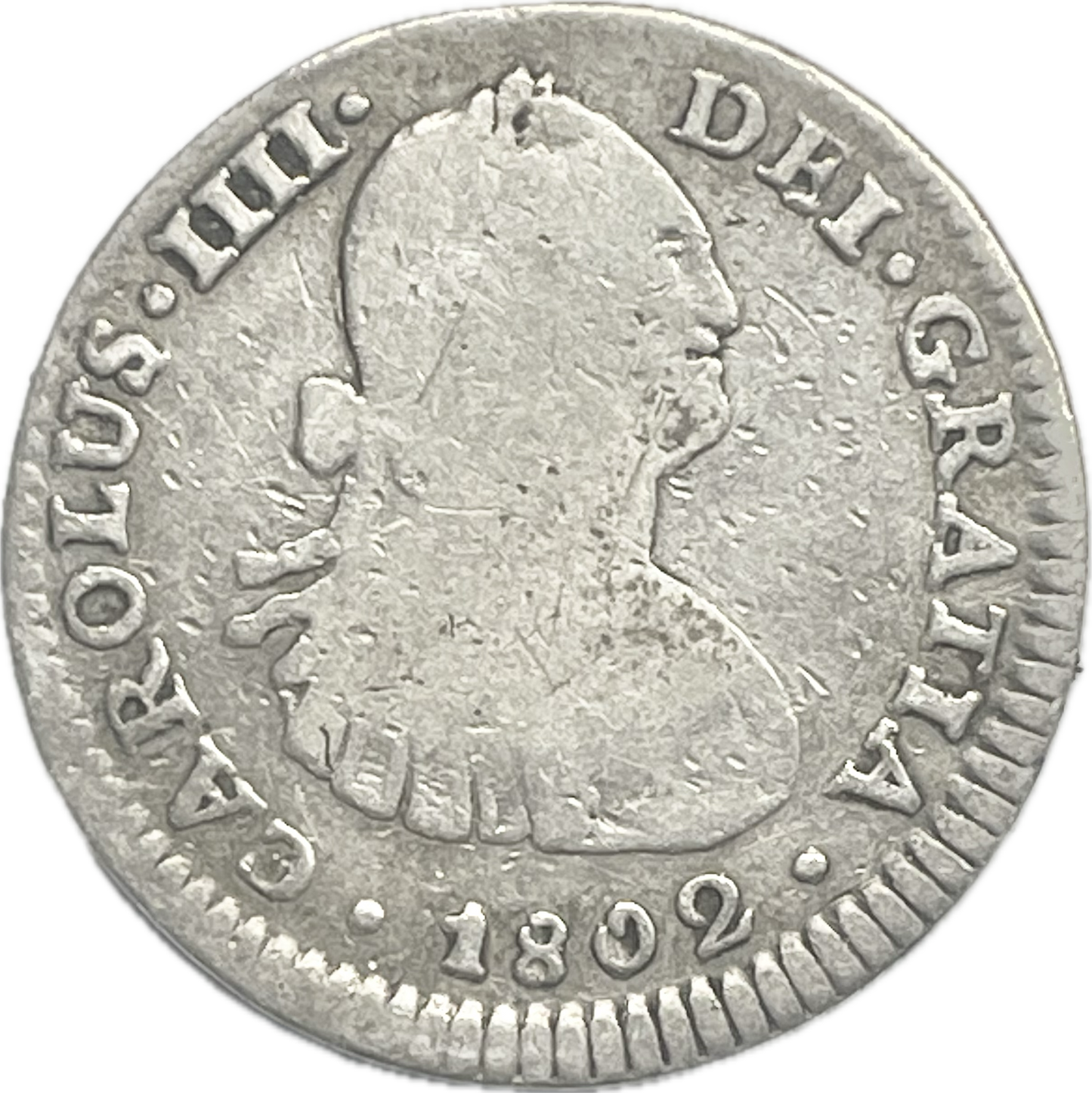 España Colonial - 1802 - México - 1 Real