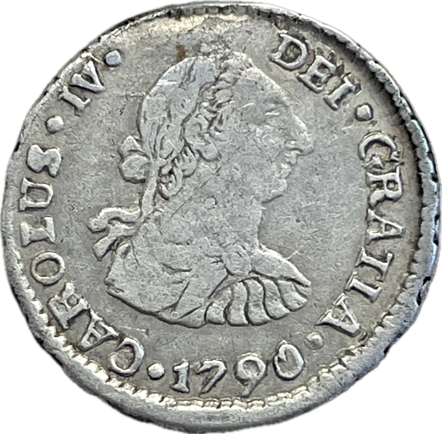 España Colonial - 1790 - Potosí - 1/2 Real