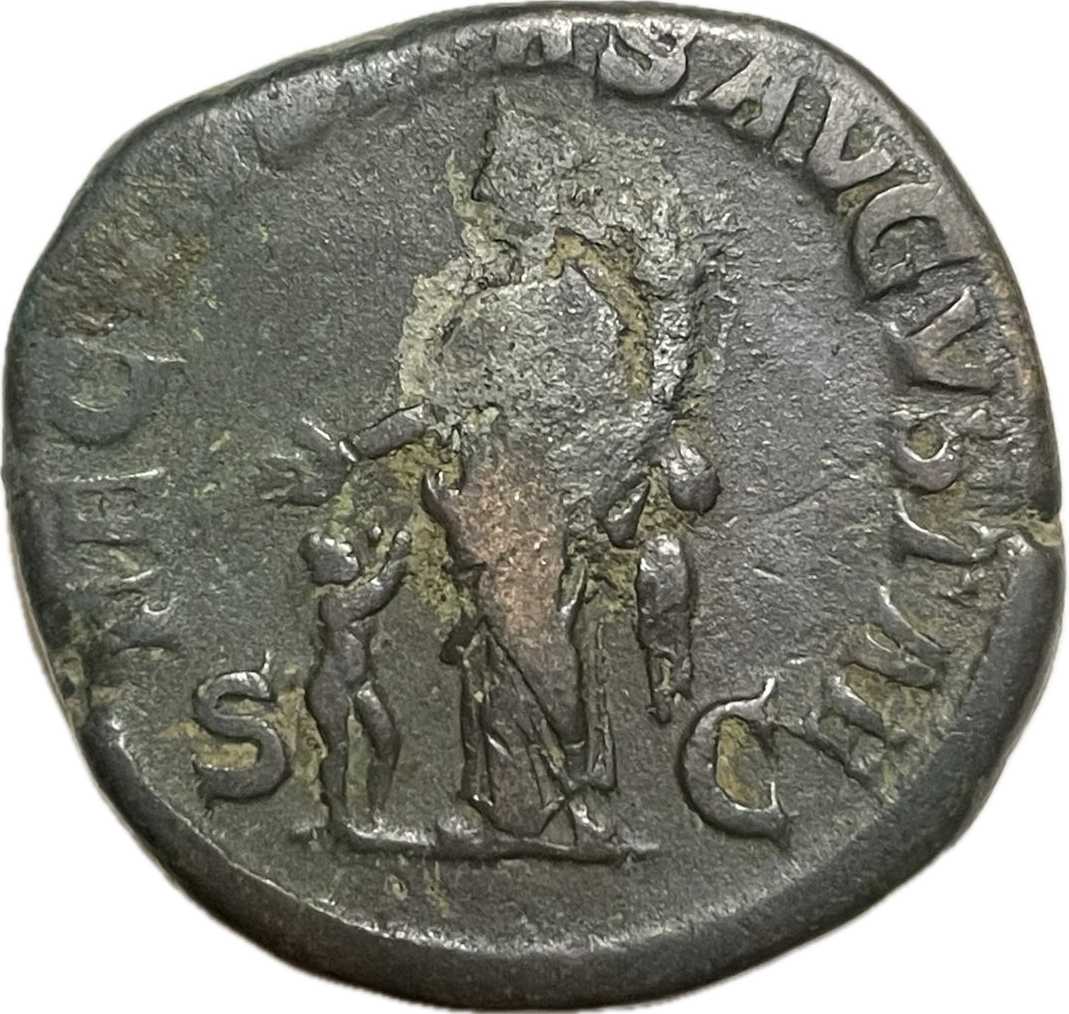 Imperio Romano - 222 - Julia Mamaea - Sestercio de Bronce