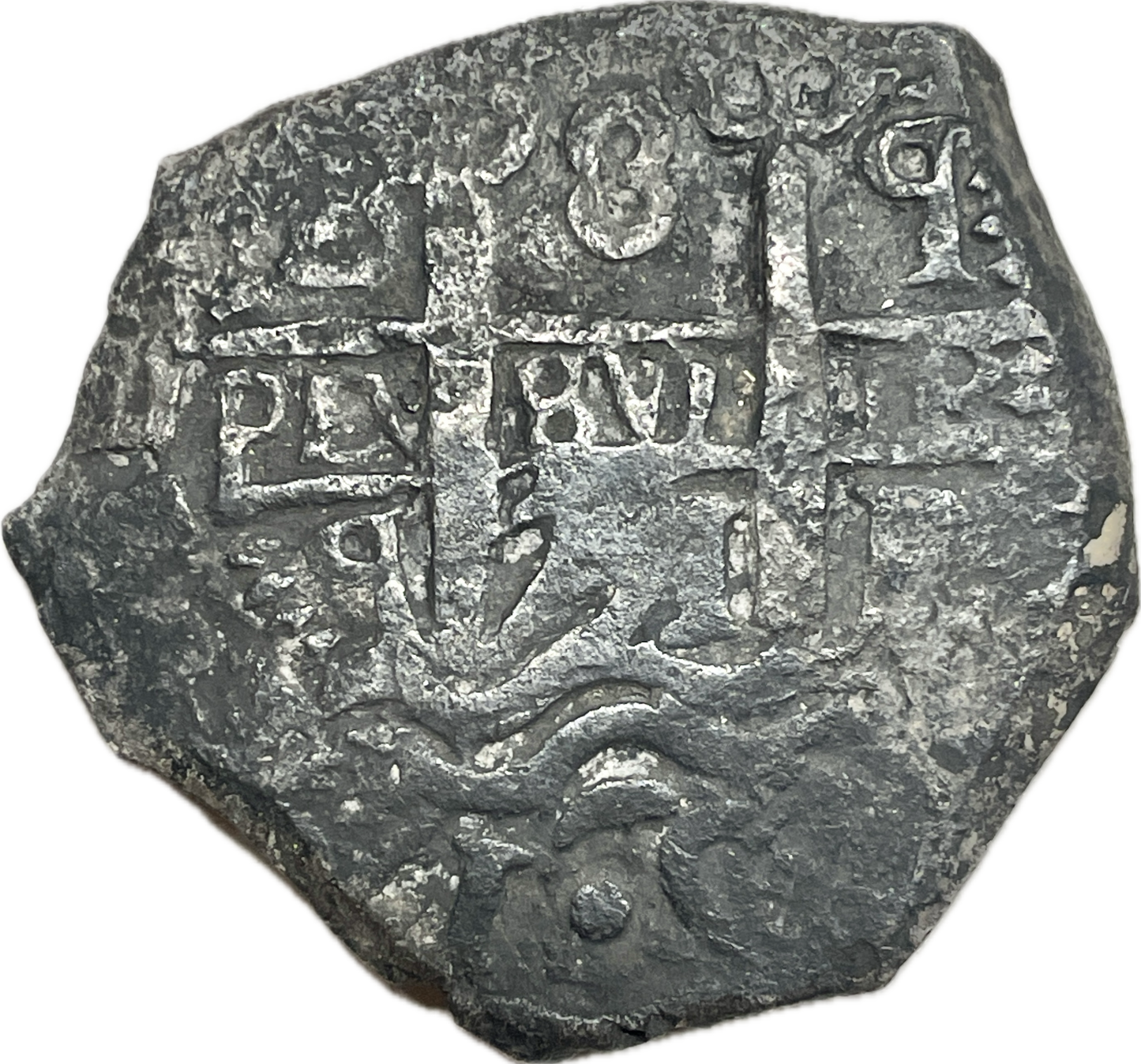 España Colonial - 1751 - Potosí - 8 Reales - Naufragio Nuestra Señora de la Luz - Certificada