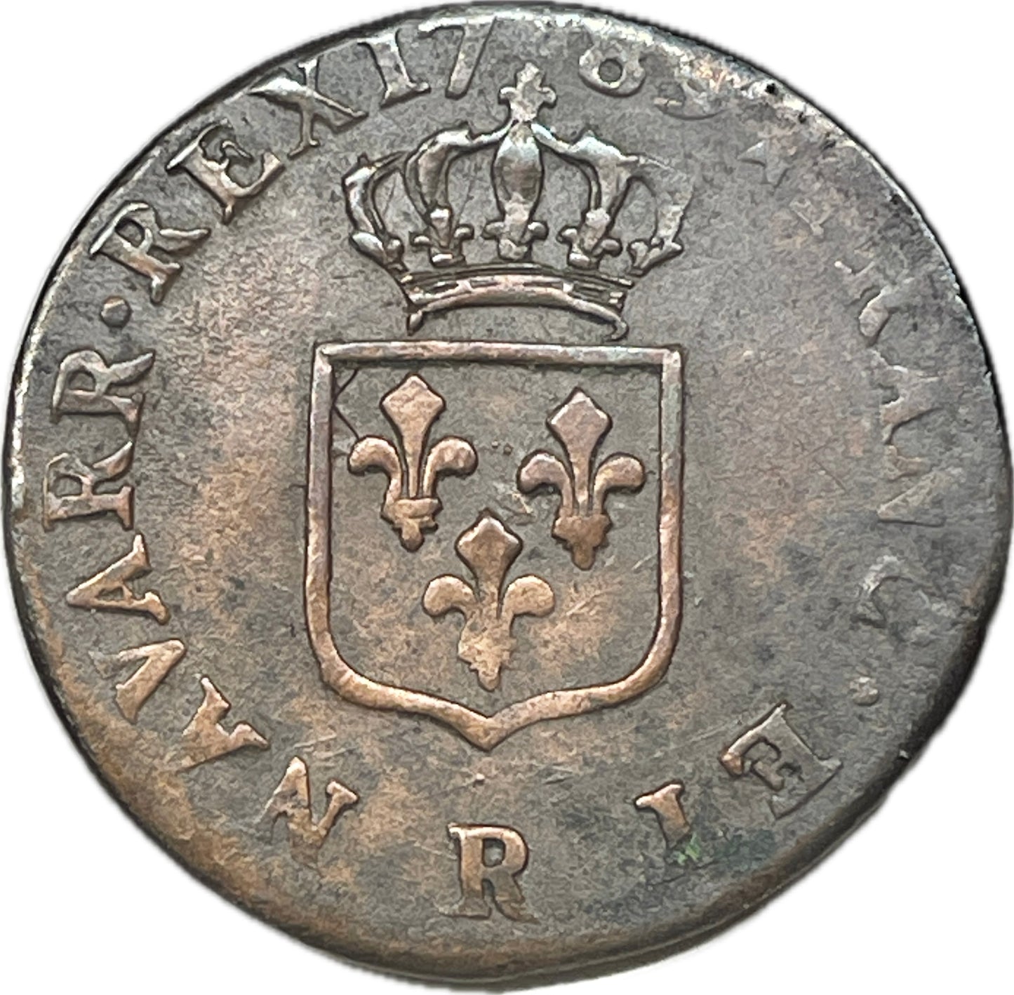 Francia - 1789 - 1 Liard