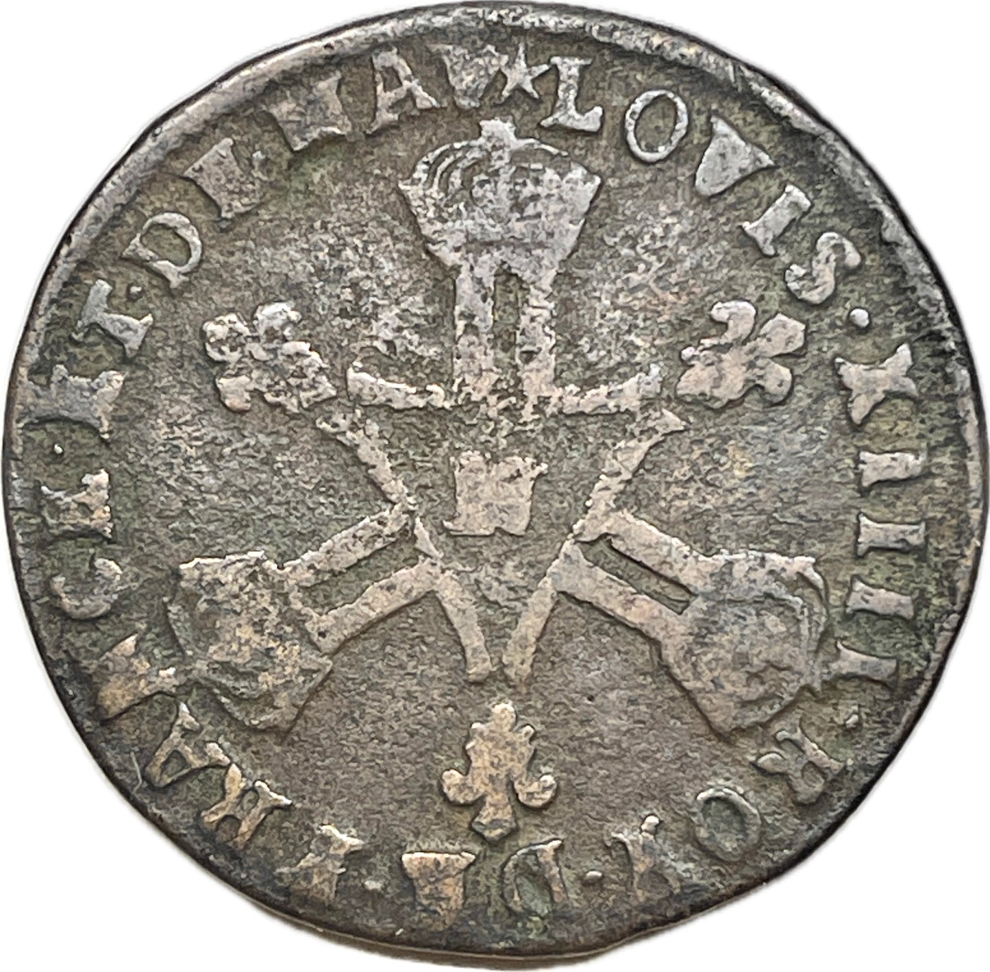 Francia - 1712 - 6 Deniers