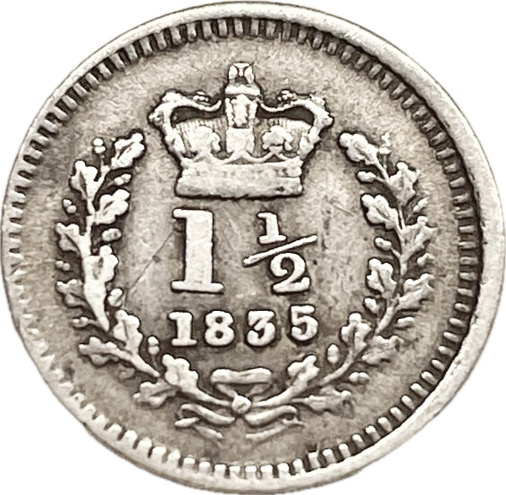 Gran Bretaña - 1835 - 1 1/2 Pence