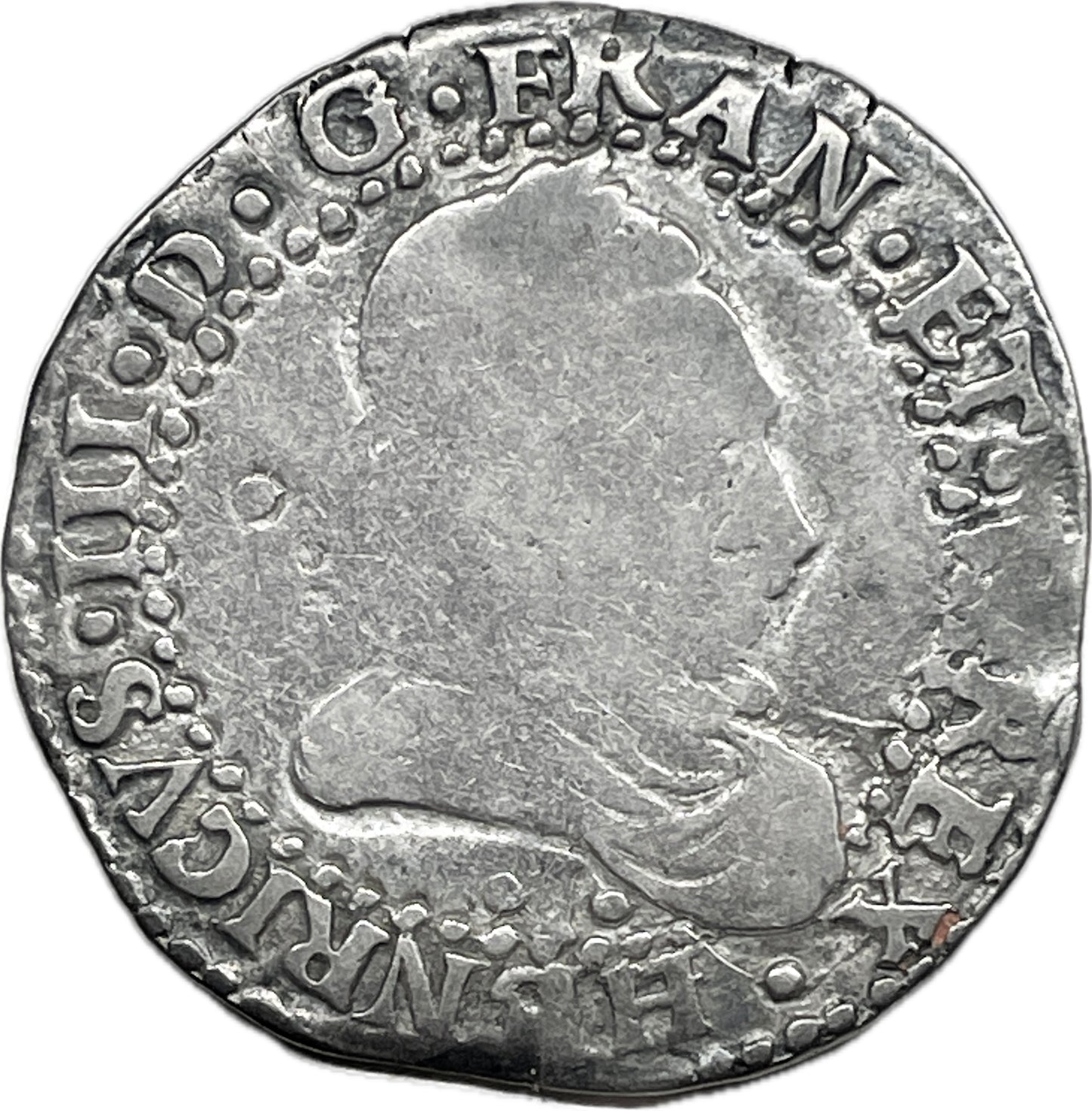 Francia - 1587 - 1/2 Franco