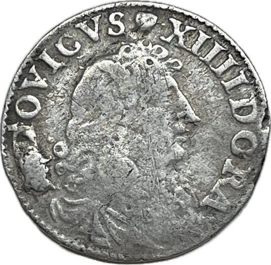 Francia - 1677 -  4 Sols