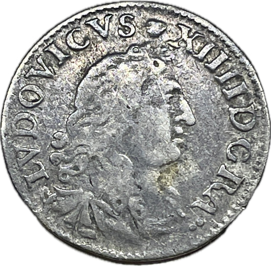 Francia - 1676 -  4 Sols