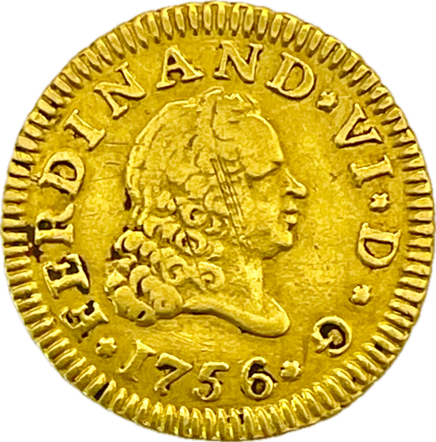 España - 1756 - 1/2 escudo