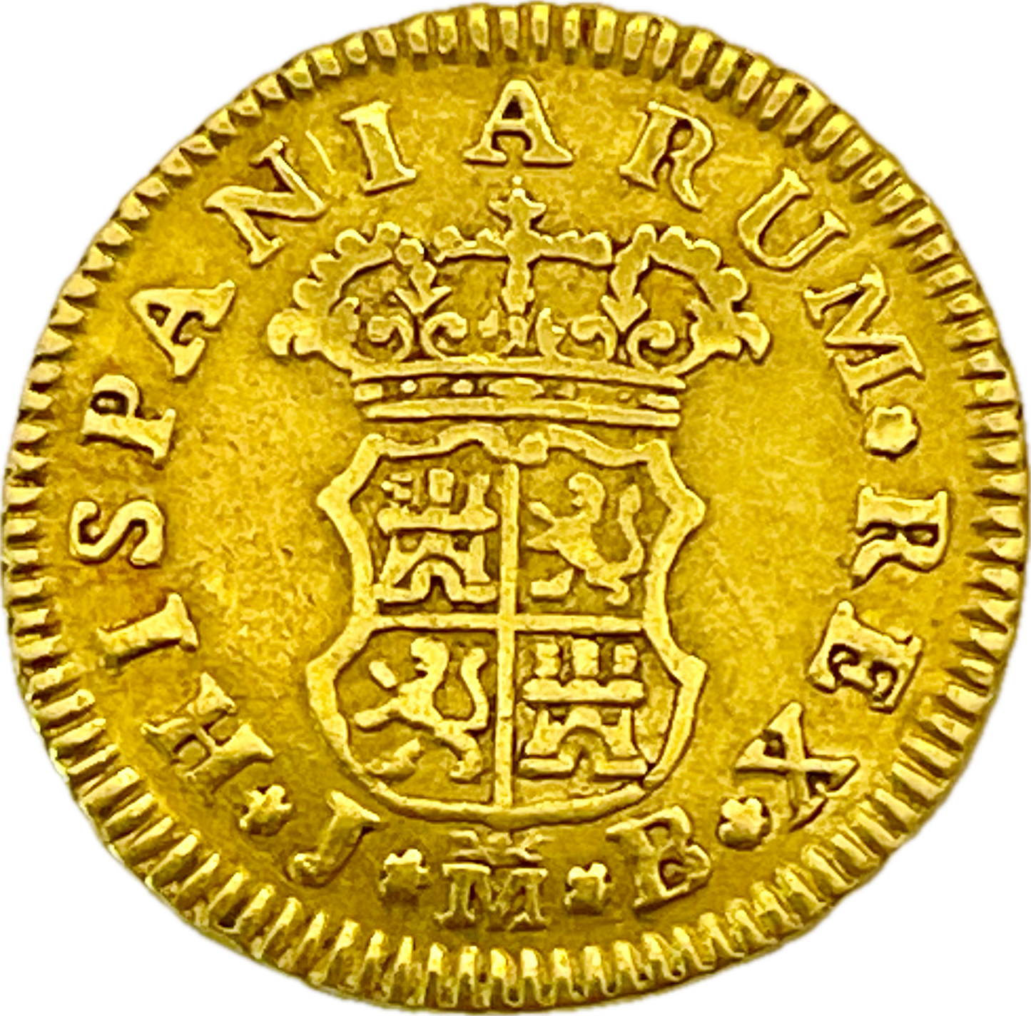 España - 1756 - 1/2 escudo