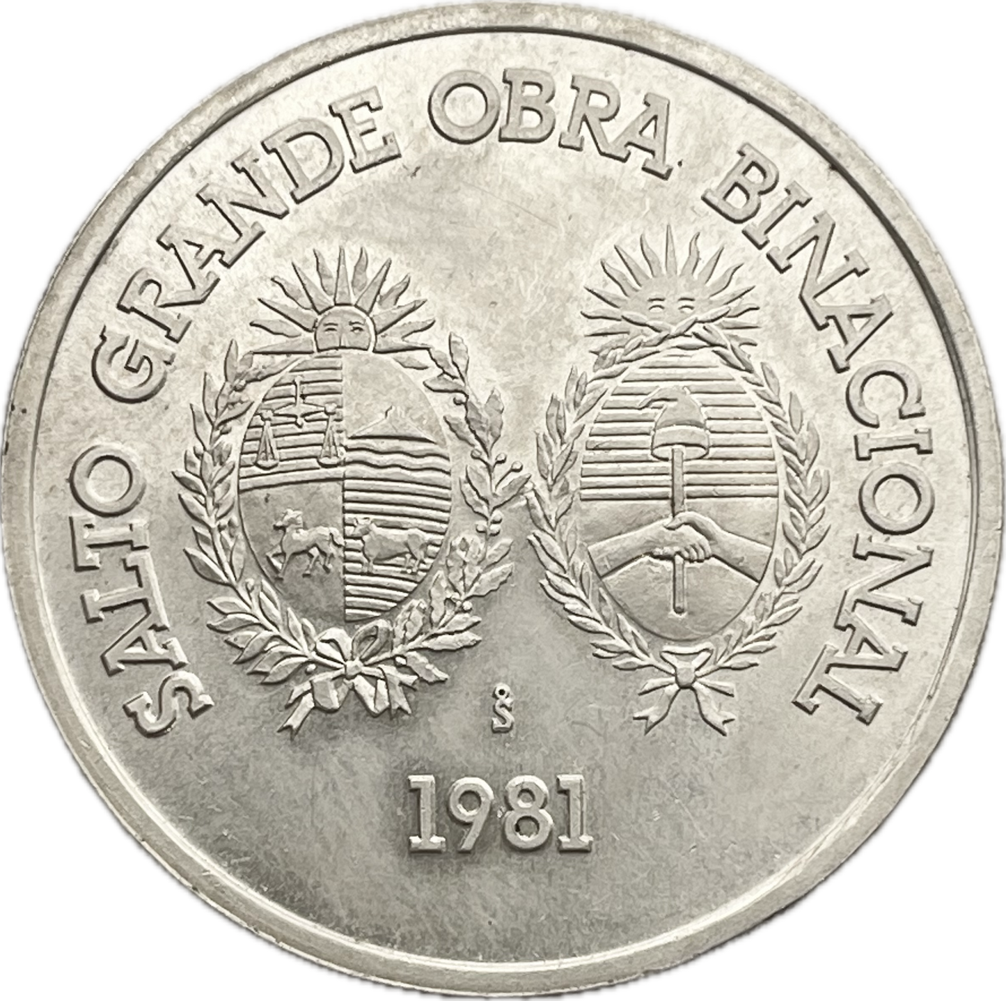 Uruguay - 1981 - N$ 100 - Represa de Salto Grande