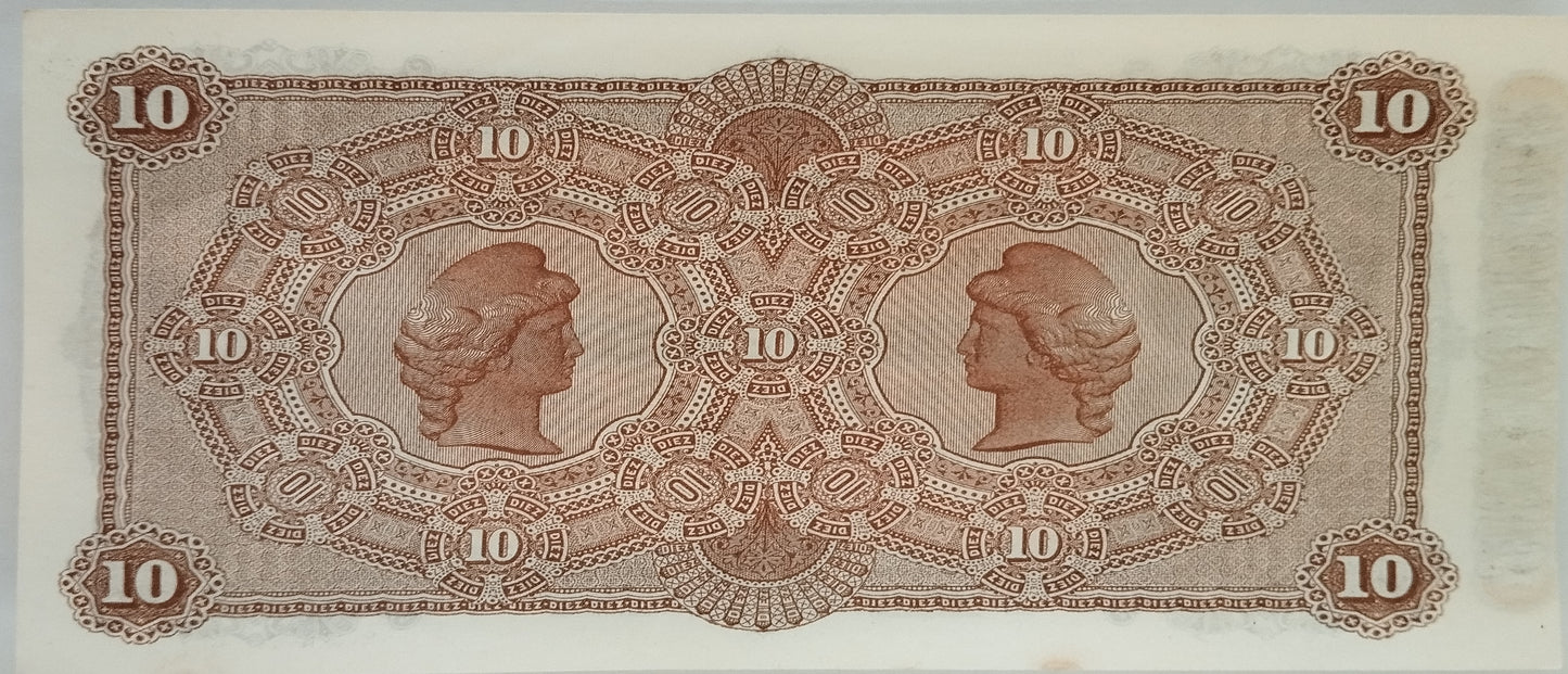 Uruguay - 1883 - 10 Pesos - Banco de Londres y Rio de la Plata