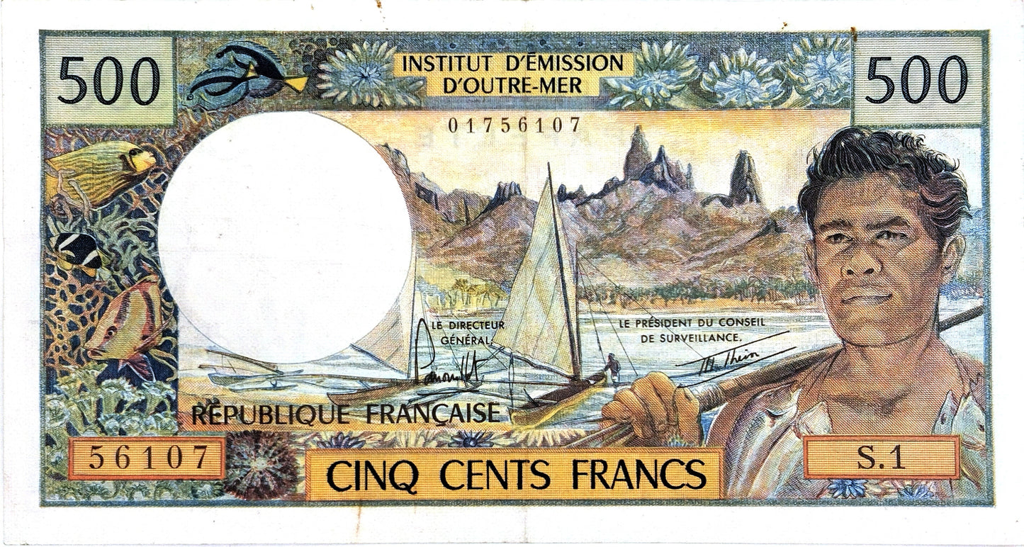 Francia - 1977 - Polinesia Francesa - 500 Francos