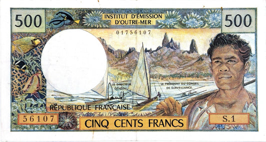 Francia - 1977 - Polinesia Francesa - 500 Francos