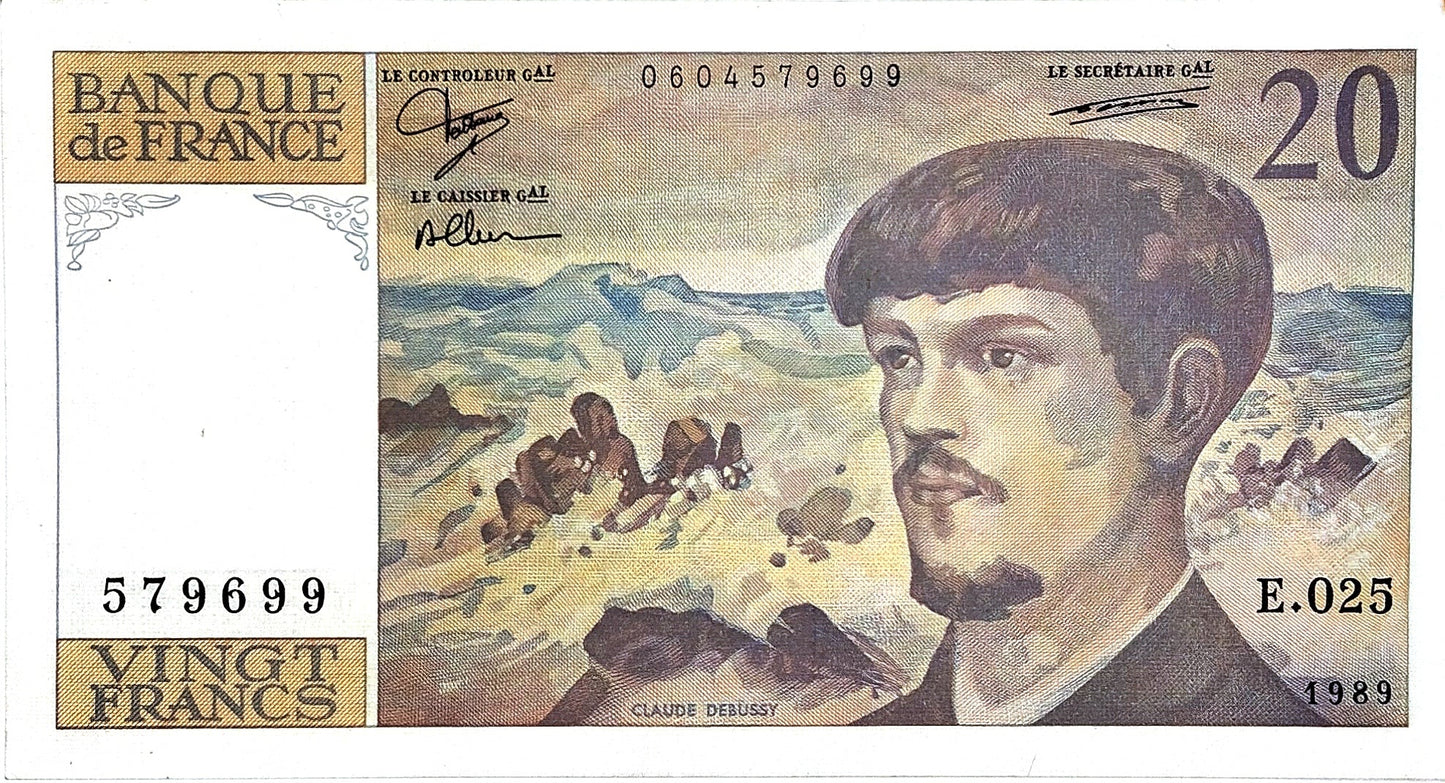 Francia - 1988 a 1989 - 20 Francos