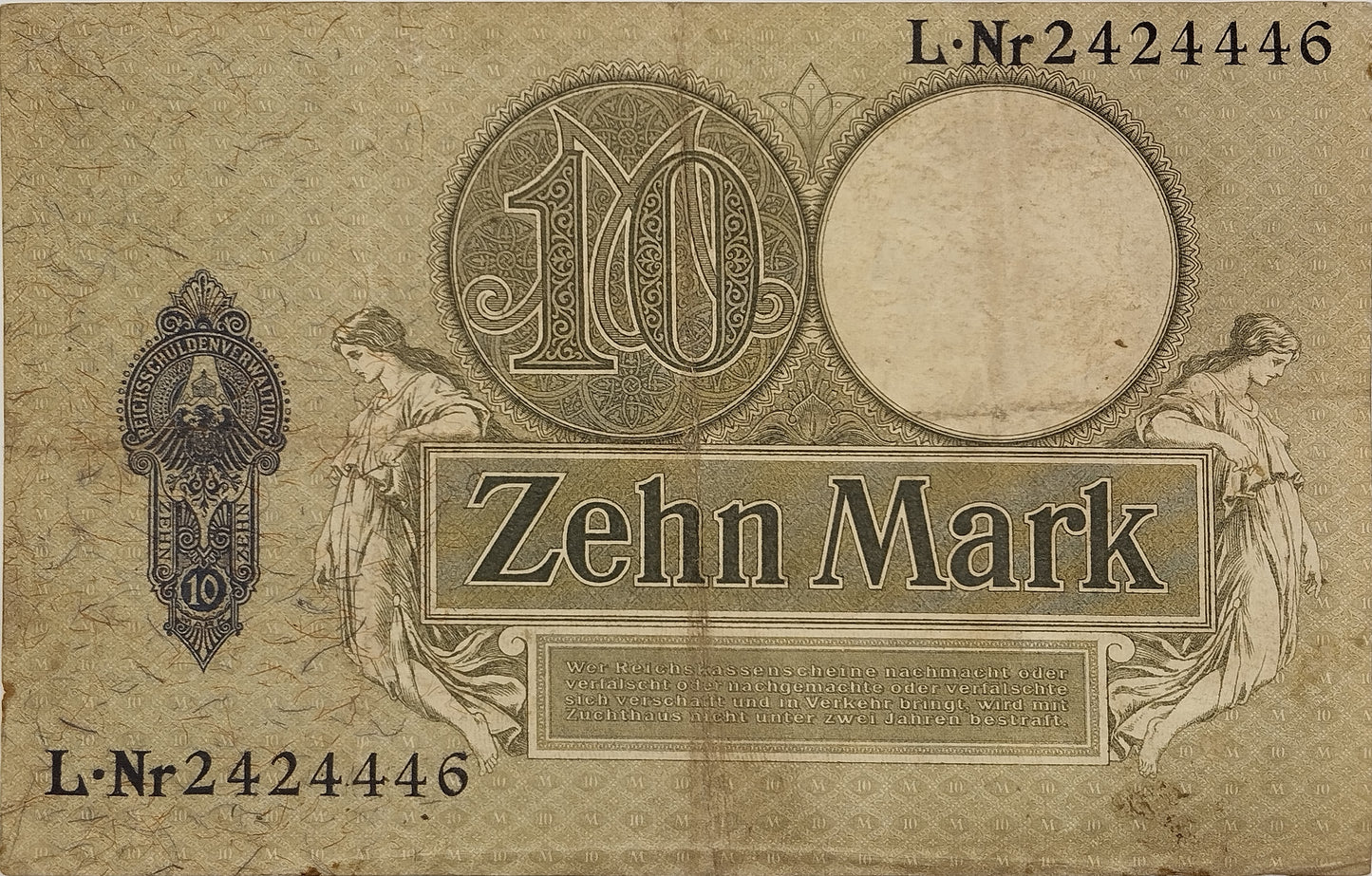 Alemania - 1906 - 10 Marcos