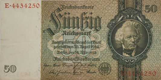 Alemania - 1933 - 50 Marcos