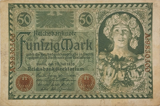 Alemania - 1920 - 50 Marcos