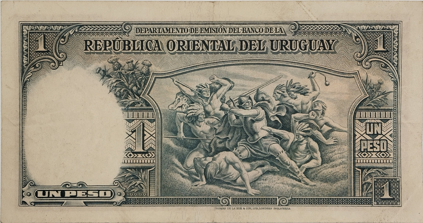 Uruguay - 1935 - 1 Peso - 9.III.15