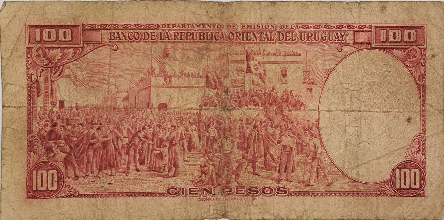 Uruguay - 1939 - 100 Pesos - 10.VII.6