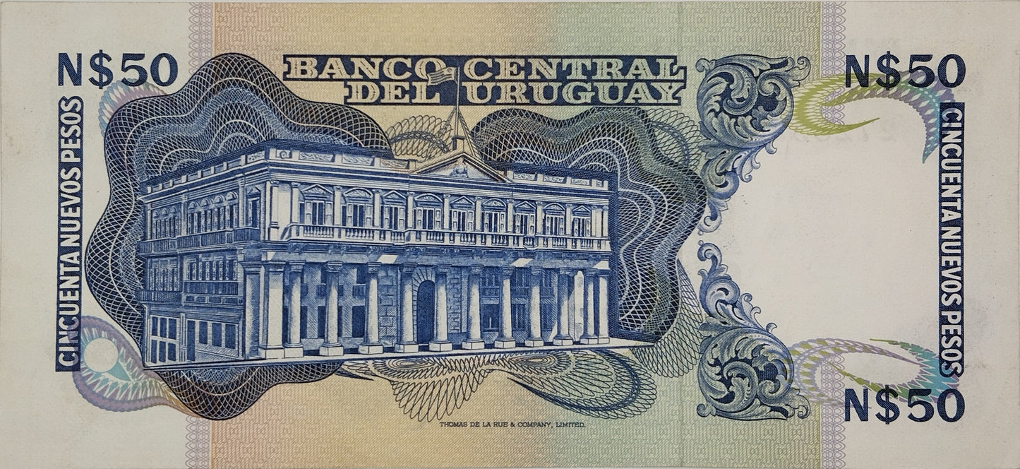 Uruguay - 1980 - N$ 50 - 21C - Sin Circular