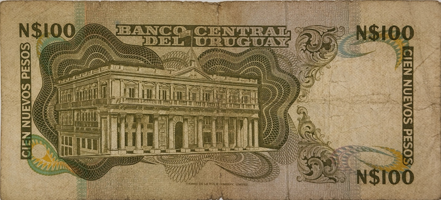 Uruguay - 1975 - N$ 100 - 22A