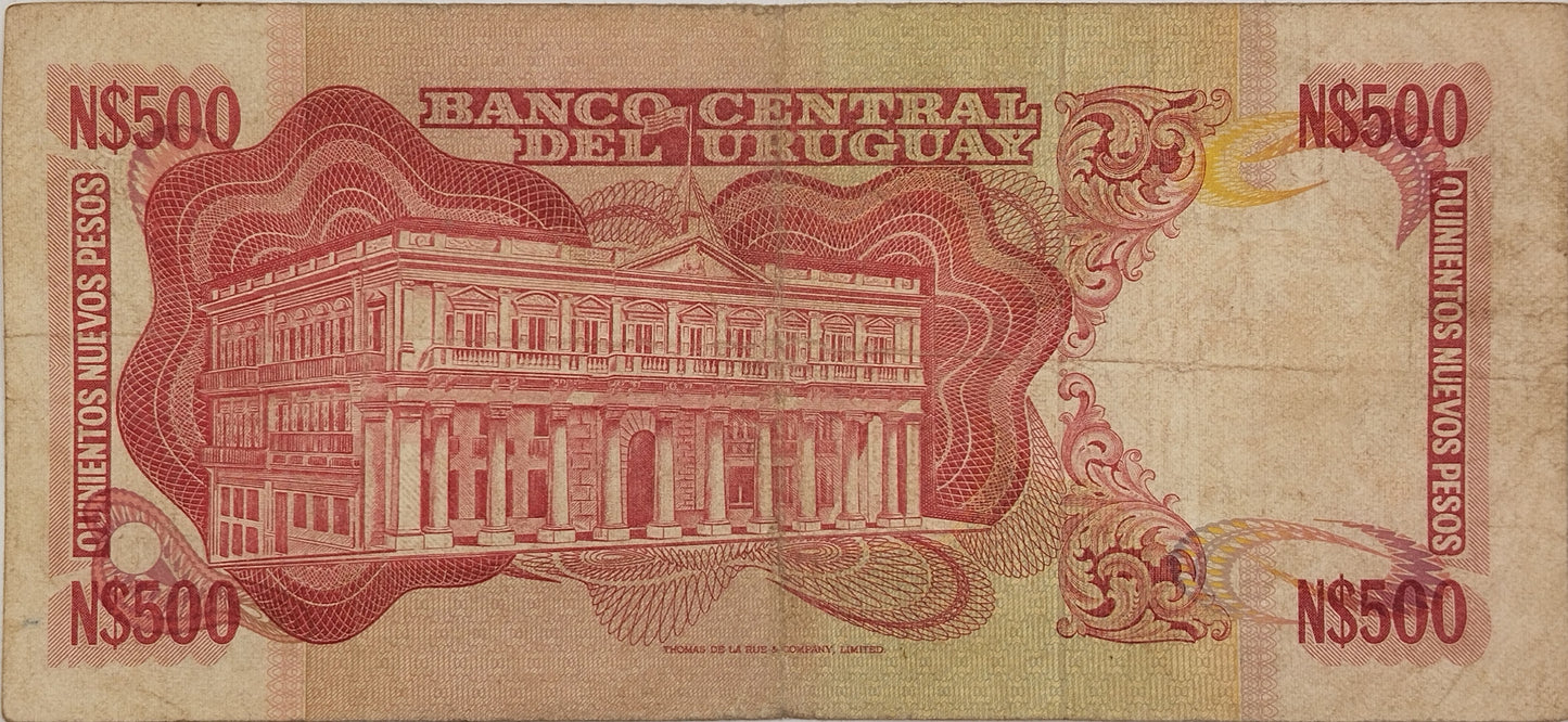 Uruguay - 1978 - N$ 500 - 23A